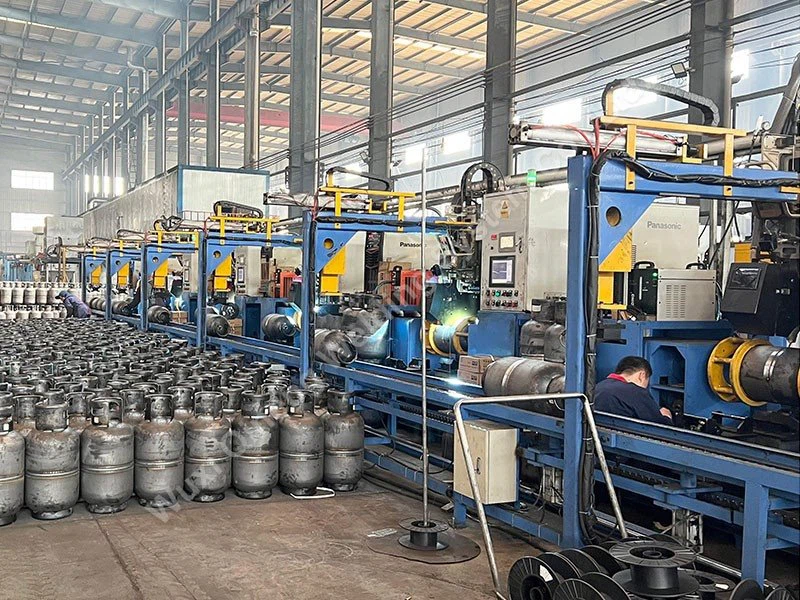 LPG Cylinder Circumferential Welding Line1