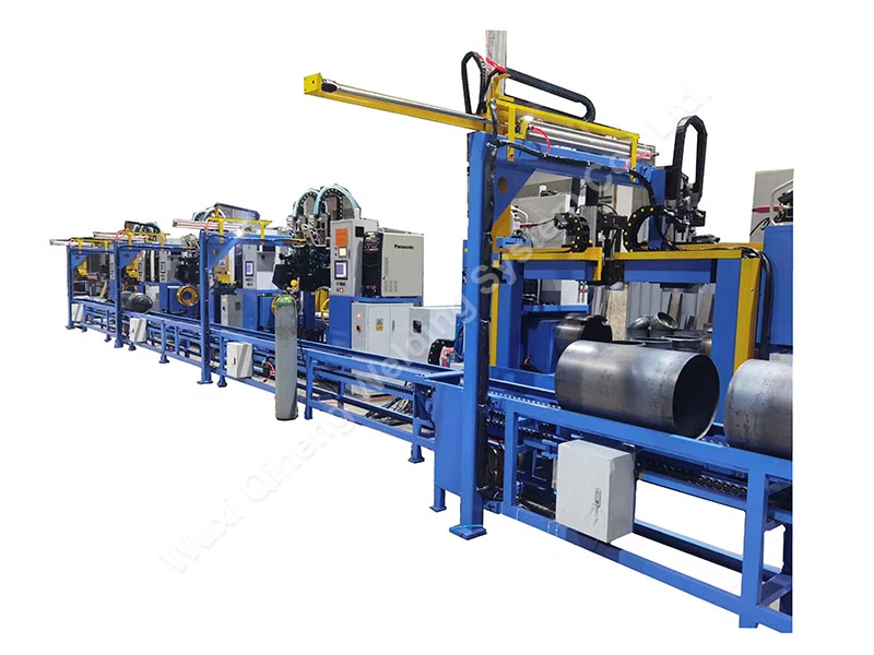 LPG Cylinder Double Head Circumferential Welding Machine