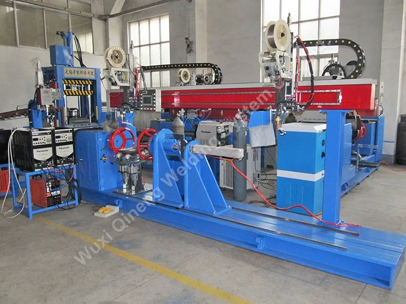 Enamel water heater circular welding machine